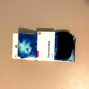 lululemon True Crew Sock Blue M/L